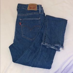 LEVIS HIGH RISE SUPER SKINNY